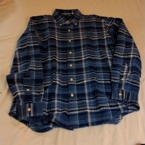 Plaid Ralph Lauren long sleeve men's shirts button up